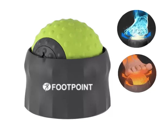 Multifunktionell massageboll – med värme och kyla